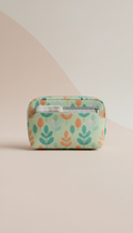 Leafy Green compact changing clutch