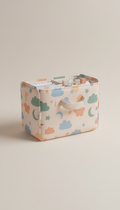 Creamy Blush nursery tote with compartments