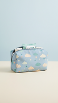 Sky Blue travel diaper pouch