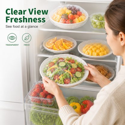 🔥Disposable Stretch Food Covers for Bowls & Plates