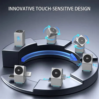 Hot Sale Offers-3-in-1 Foldable Magnetic Wireless Charging Station