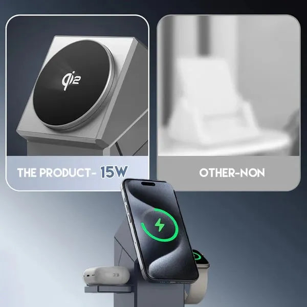 Hot Sale Offers-3-in-1 Foldable Magnetic Wireless Charging Station