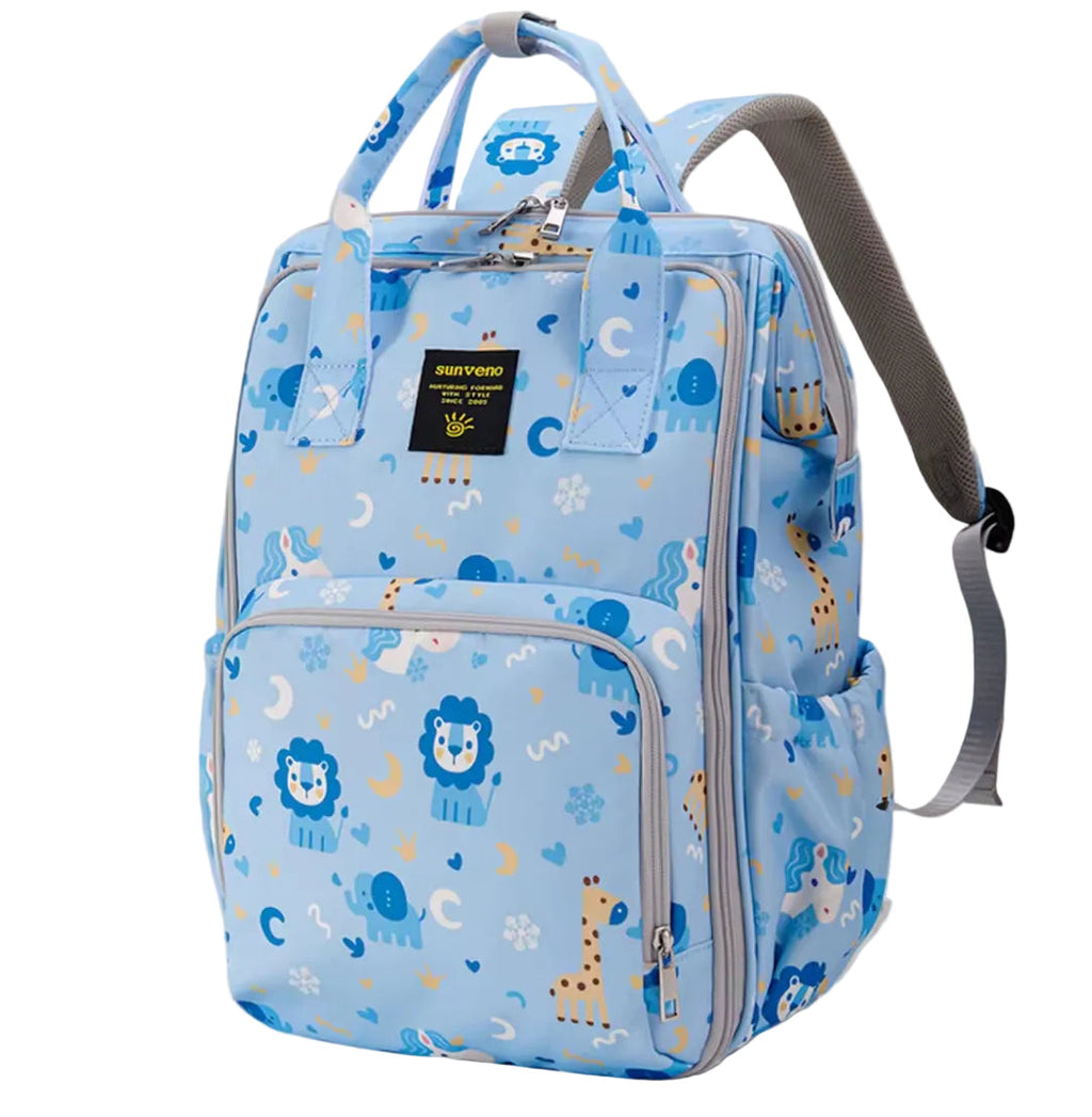 Wide Open Frame Diaper Bag Backpack